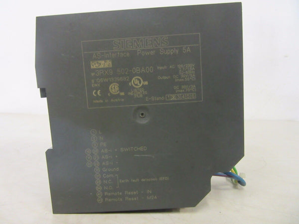 Siemens AS-i Power 3RX9 502-0BA00 -used-