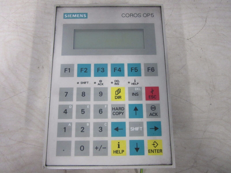 Siemens COROS Operator Panel OP5-A1 6AV3505-1FB01 -used-