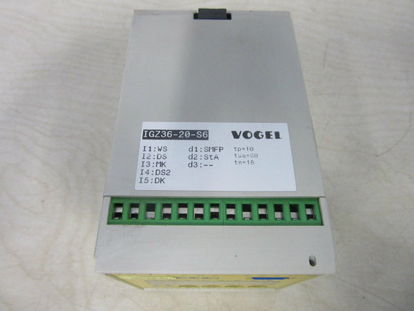 Vogel IGZ36-20-S6 A2B00001118 LC3000-E 471 AC Extern -used-