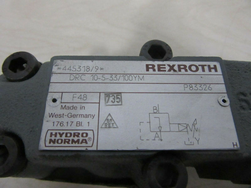 Rexroth DRC 10-5-33/100YM  -unused-