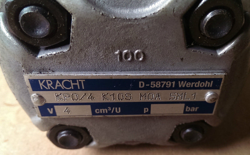 Kracht Hydraulikpumpe KP0/4 K10S M0A 5ML1