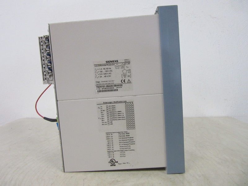 Siemens SIPROTEC 7SD61 7SD6101-2BA99-0BA0/EE -used-