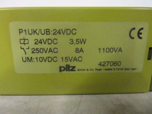 PILZ P1UK/UB24VDC 427060  -unused-