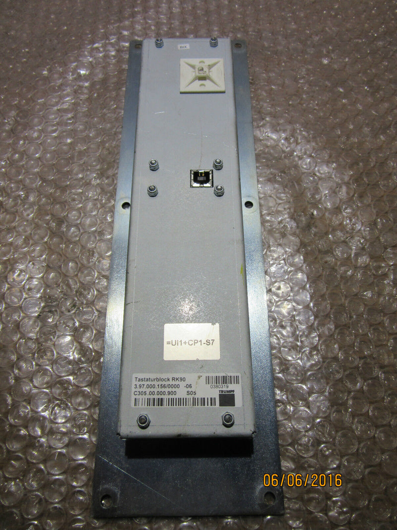 Trumpf Tastaturblock RK 90 | used