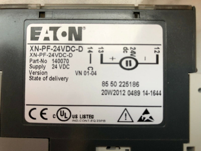 EATON MOELLER XN-PF-24VDC-D 140070