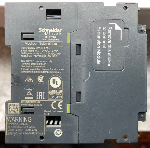 Schneider Electric M241 SPS-Steuerung Typ TM241CE40T