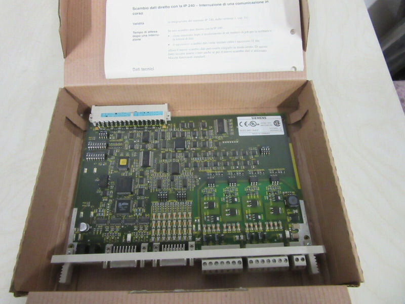 Siemens Simatic Counter / Positioning Module 6ES5240-1AA21 E-Stand:07