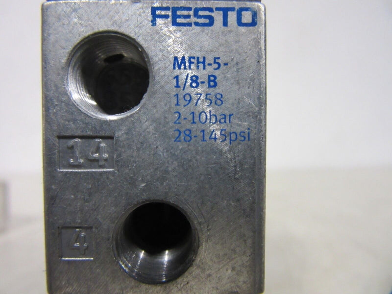 Festo MFH-5-1/8-B 19758 2-10bar Magnetventil