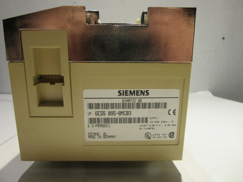 Siemens Simatic S5 6ES5 095-8MC03 / S5-95U E-Stand: 01