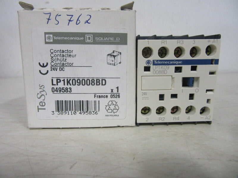 Telemecanique LP1K09008BD Schütz 24V DC Contactor