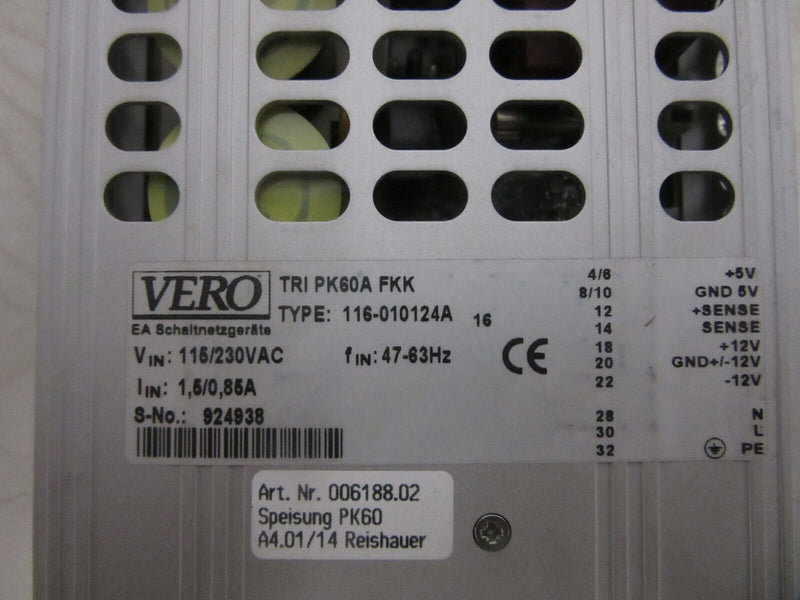 Vero Sicherheitsschaltgerät 116-010124A TRI PK60A FKK