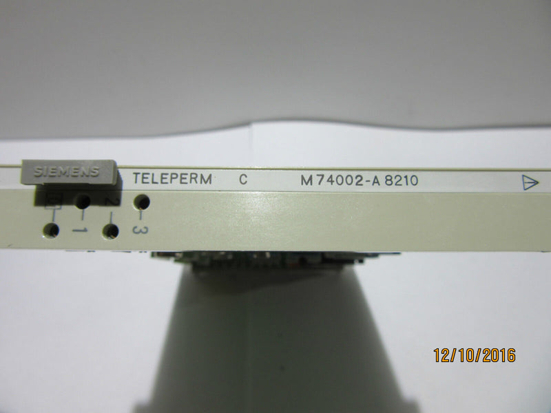 SIEMENS TELEPERM C M74002-A8210