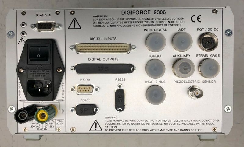 Burster Digiforce 9306-V5002 Modul-Bediengerät