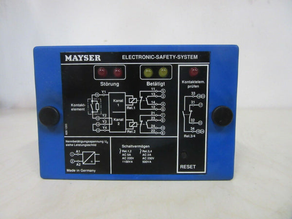 Mayser Electronic-Safety-System SG-SUE 102 AC/DC 24V
