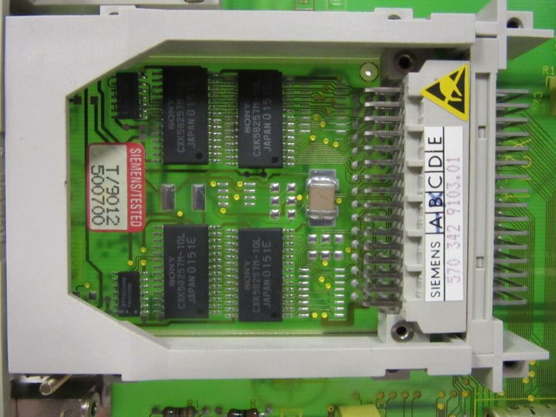 Siemens 6FX1121-2BB02 Erzeugnisstand J Sinumerik Interface Board