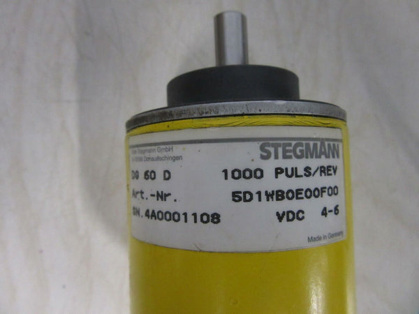 Stegmann Drehgeber DG 60 D 1000PULS/REV 5D1WB0E00F00-used-