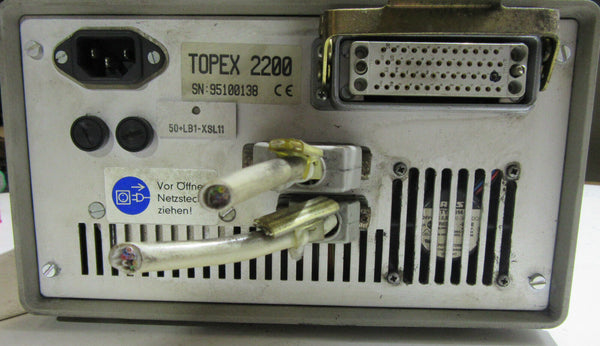 Topex 2200 Control Box