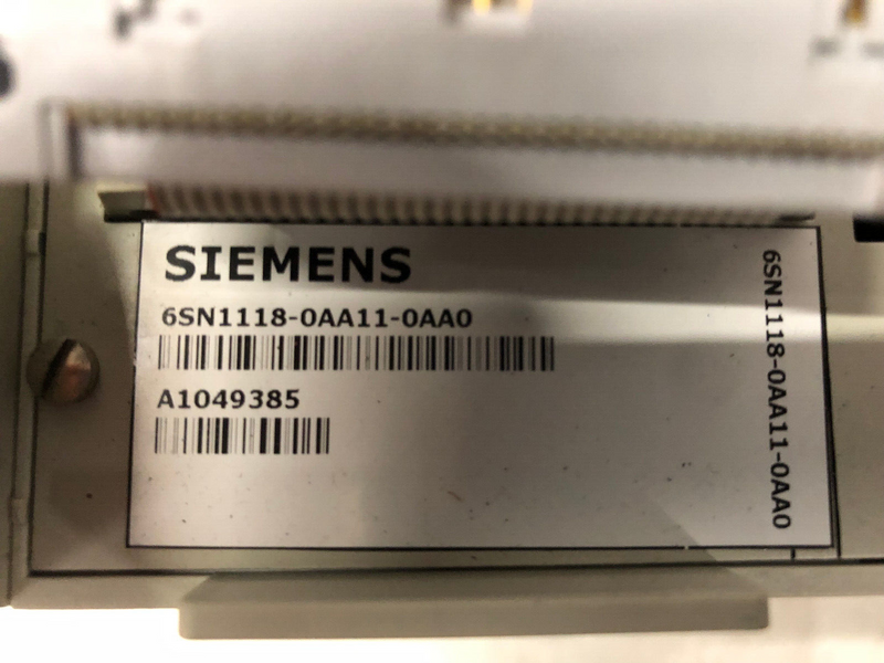 Siemens LT-Modul INT. 50A 6SN1123-1AA00-0CA0 mit 6SN1118-0AA11-0AA0