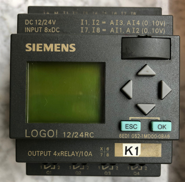 Siemens LOGO! 6ED1 052-1MD00-0BA6 Logikmodul