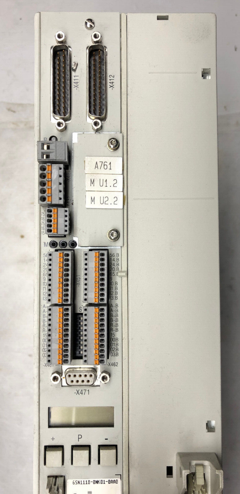 Siemens 6SN1118-0NK01-0AA0 Version A SIMODRIVE Steuergerät m. Simodrive LT-Modul