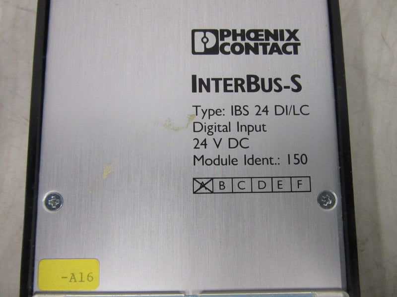 Phoenix Contact InterBus-S IBS 24 DI/LC -used-