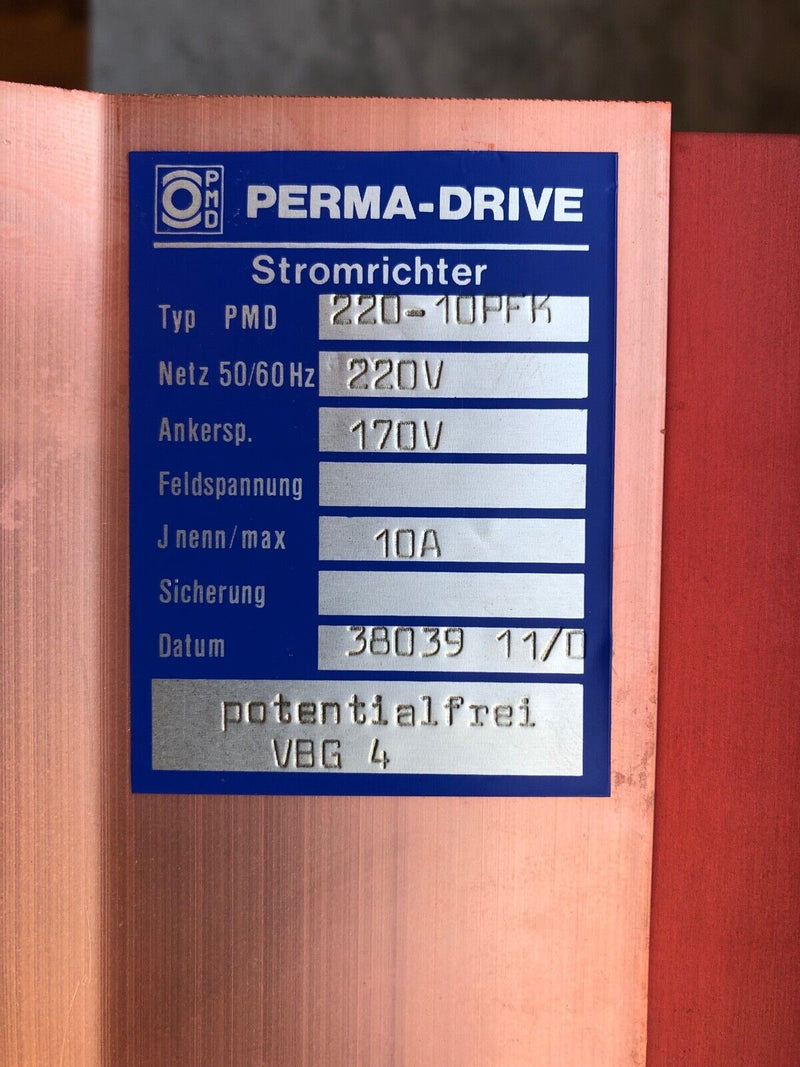 PERMA-DRIVE Stromrichter 220-10PFK