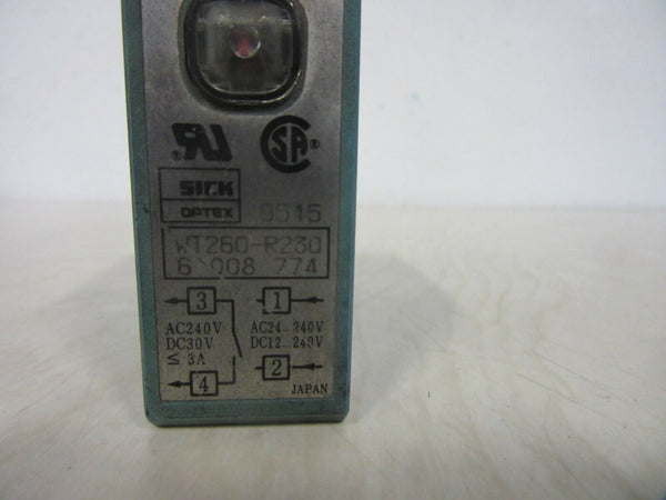 Sick Optex WS260-R230 Fotoelektrischer Sensor