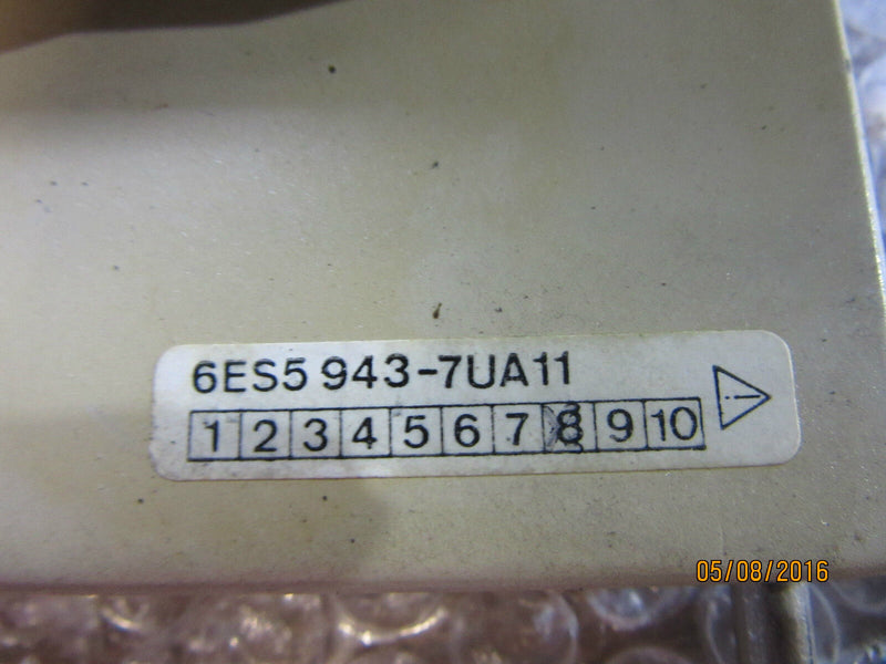 SIEMENS SIMATIC S5 6ES5 943-7UA11 - used -