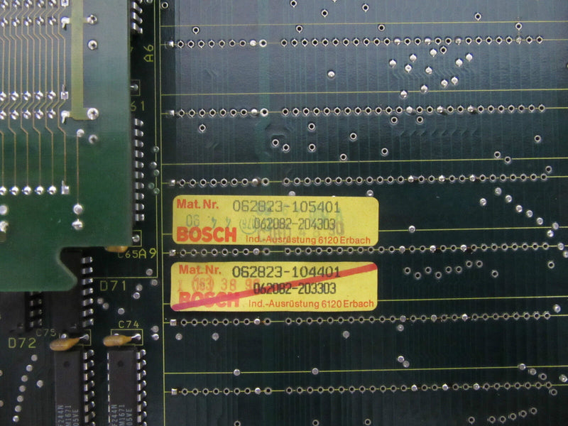 Bosch CNC EPROM-Modul Mat. Nr. 062823-105401 + 062086-203401  -used-