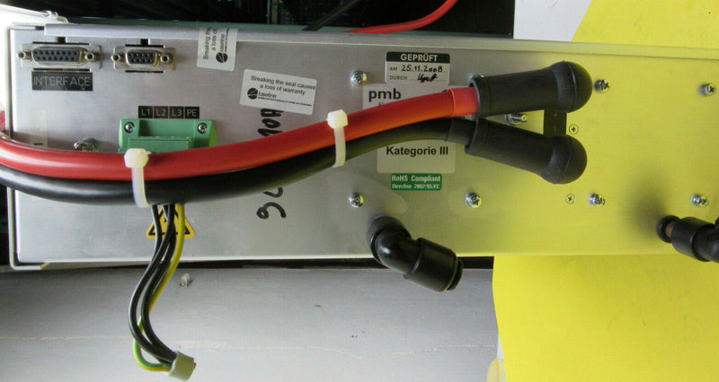 pmb elektronik Laserline Schaltnetzteil HPC 809 wassergekühlt, A9-809-0000 REV.A