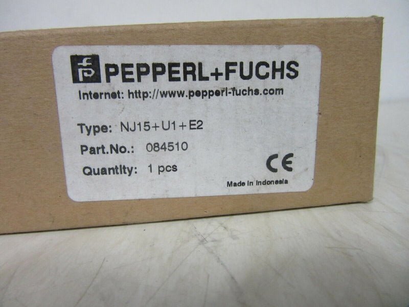 Pepperl+Fuchs  NJ15+U1+E2  084510 Induktiver Sensor