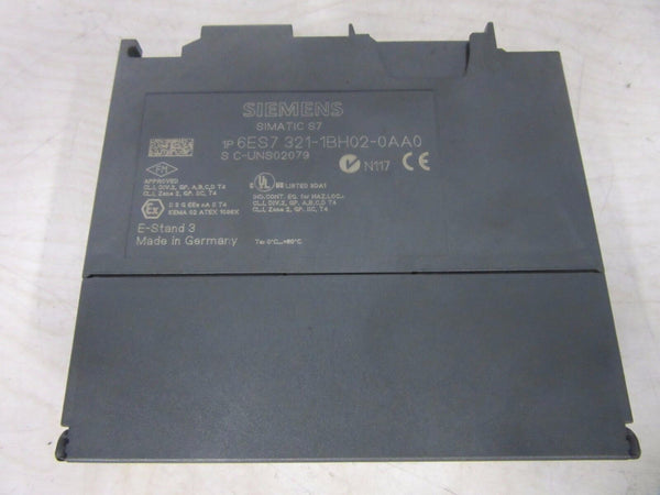 Siemens Simatic S7 6ES7 321-1BH02-0AA0