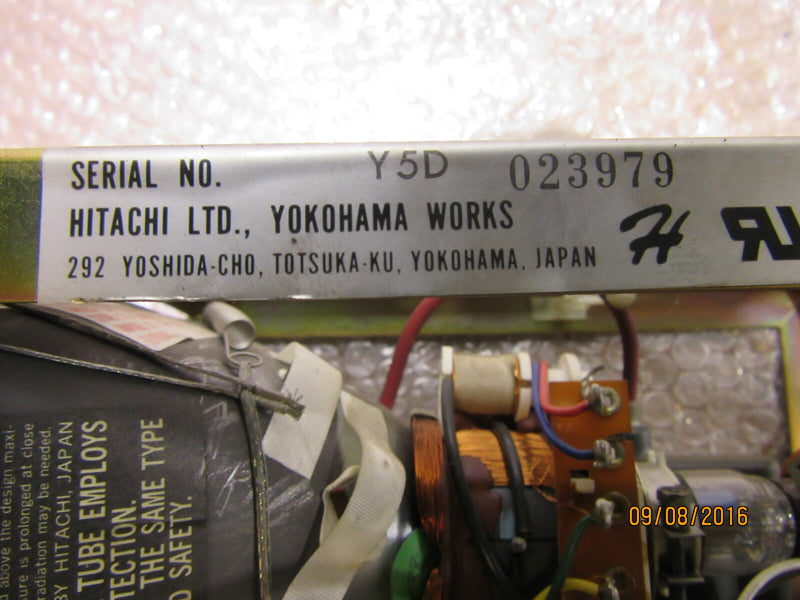 HITACHI LTD., YOKOHAMA WORKS Y5D 023979 Monitor top Zustand - used -
