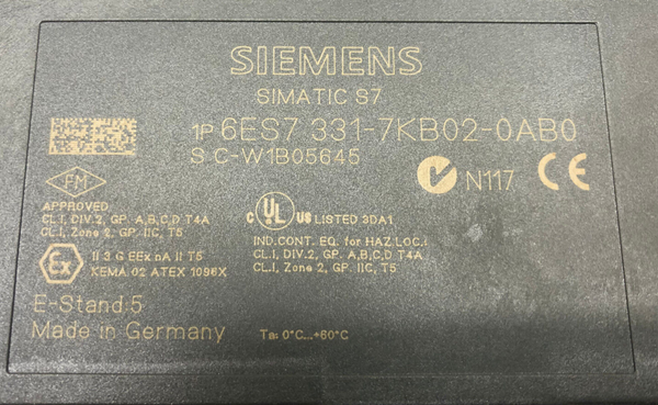 Siemens 6ES7 331-7KB02-0AB0