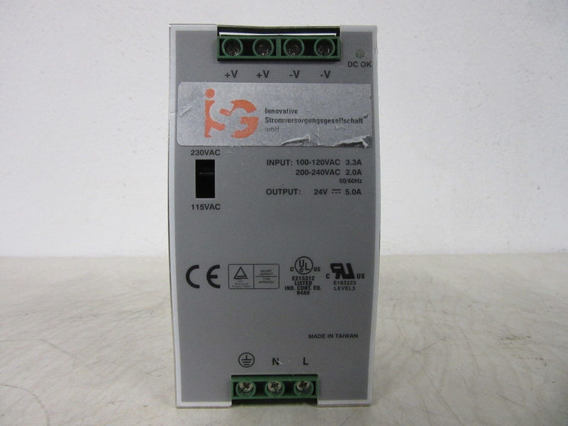 ISG GGE 24/5 A8-3034/04-2008 Output: 5.0A -used-