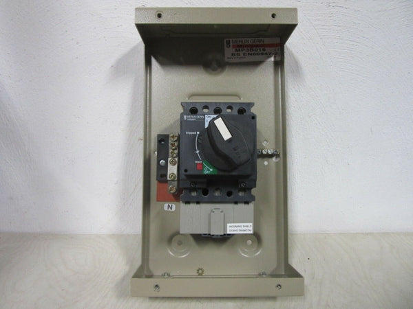 Merlin Gerin Minipact switch 3-phase, 415V, 4-pole MP3B016