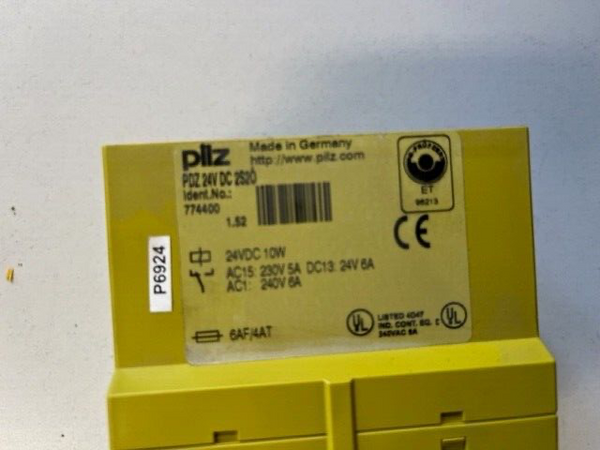 PILZ PDZ 24VDC 2S2O IDNR. 774400