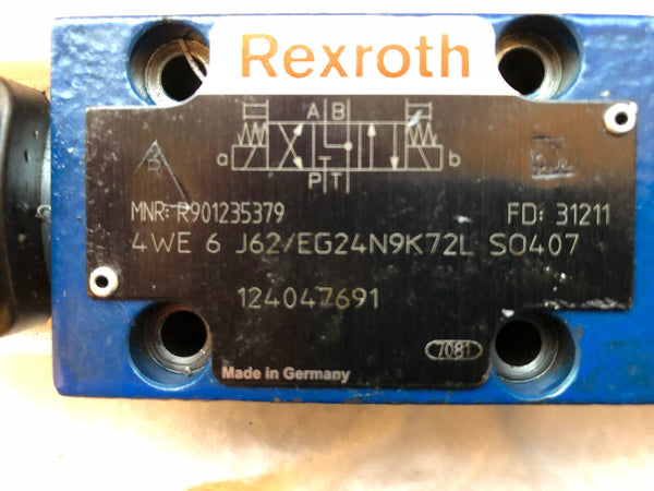 Rexroth WEGEVENTIL R901235379 WE6 J62/EG24N9K72L