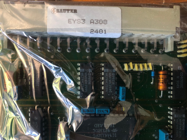 Sauter Board EYS3  Typ A308 unbenutzt aus Lagerbestand 8 515601 308 2401