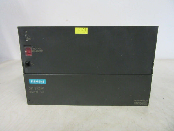 Siemens SITOP Power 10 6EP1334-1SL11 E-Stand: 02 Power Supply