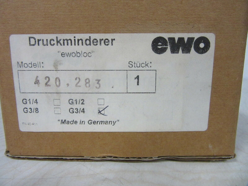 ewo Druckminderer 420.283 ``ewobloc`` G3/4