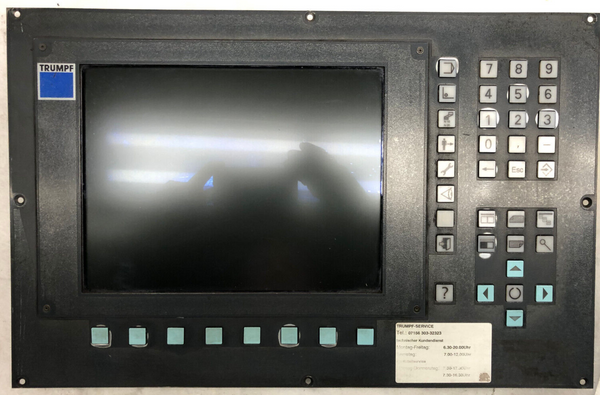 SIEMENS OPERATOR PANEL 6FC5203-0AF52-0AA0 für Fa. TRUMPF (used)