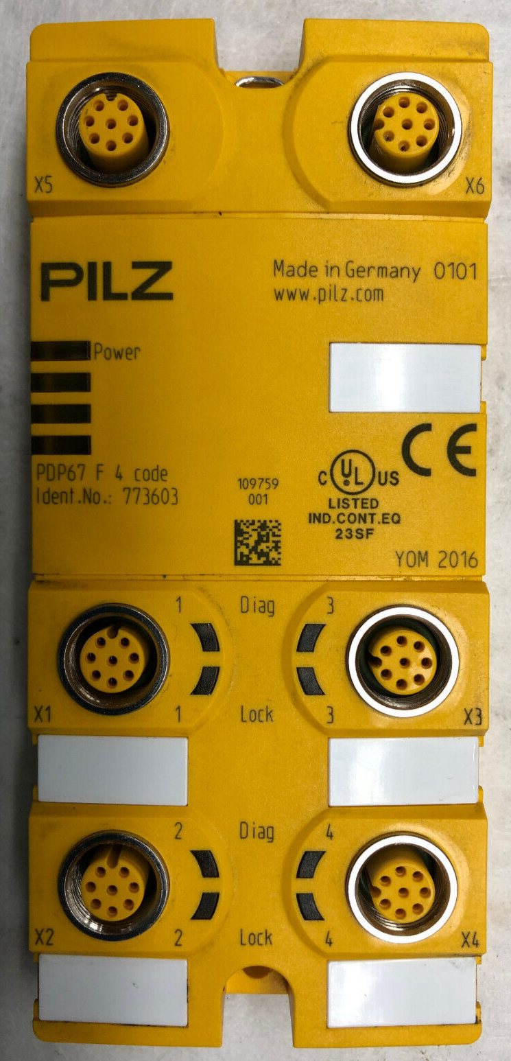 PILZ PDP67 F 4 code 773603 YOM 2016 Passivverteiler