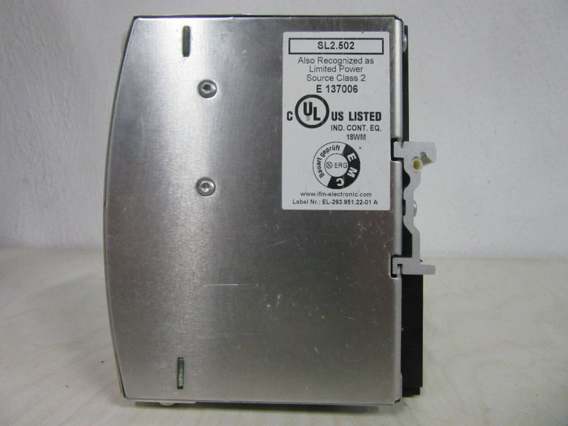 ifm electronic Power Supply DN 2011