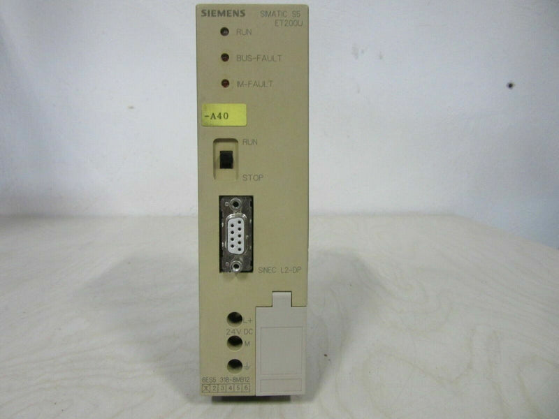 Siemens Simatic S5 6ES5 318-8MB12 E-Stand:01