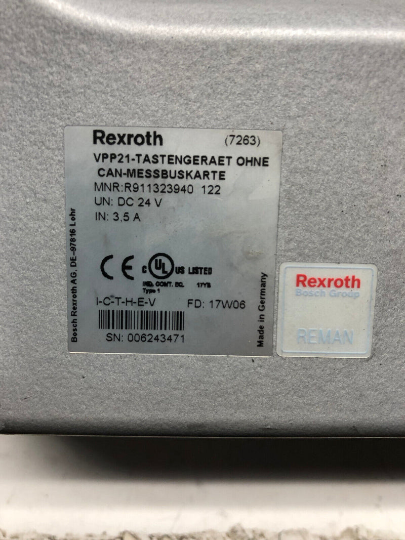 Rexroth Indracontrol VPP21  R911323940  - gebraucht, used -