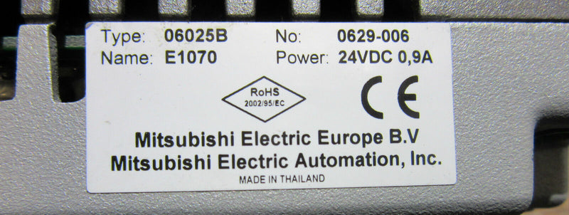 Mitsubishi Operator Panel 06025B E1070