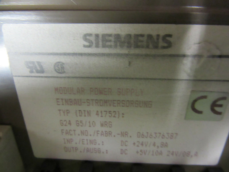 Siemens Simatic S5 6ES5955-3NA12 Stromversorgung