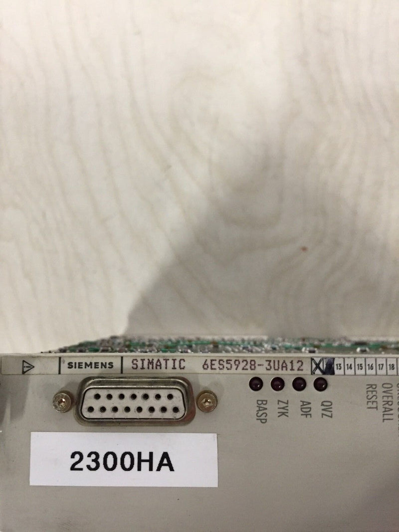 Siemens Simatic 6ES5928-3UA12  -used-