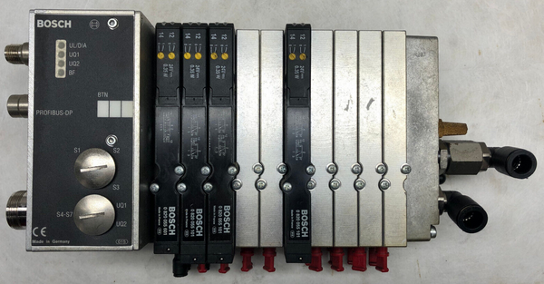 Ventilblock Profibus Bosch RMV-DP/F + 4x Bosch 0820055101